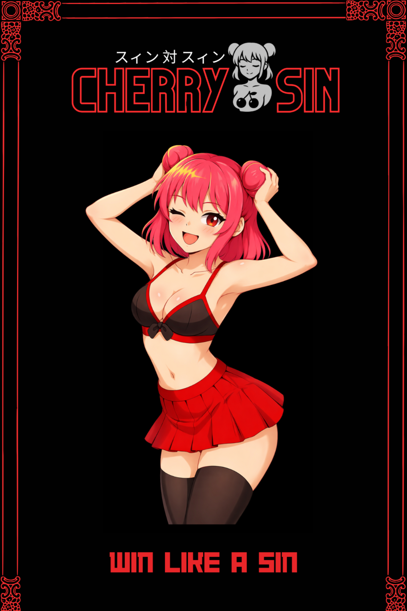 Cherry Sin Sticker - 06