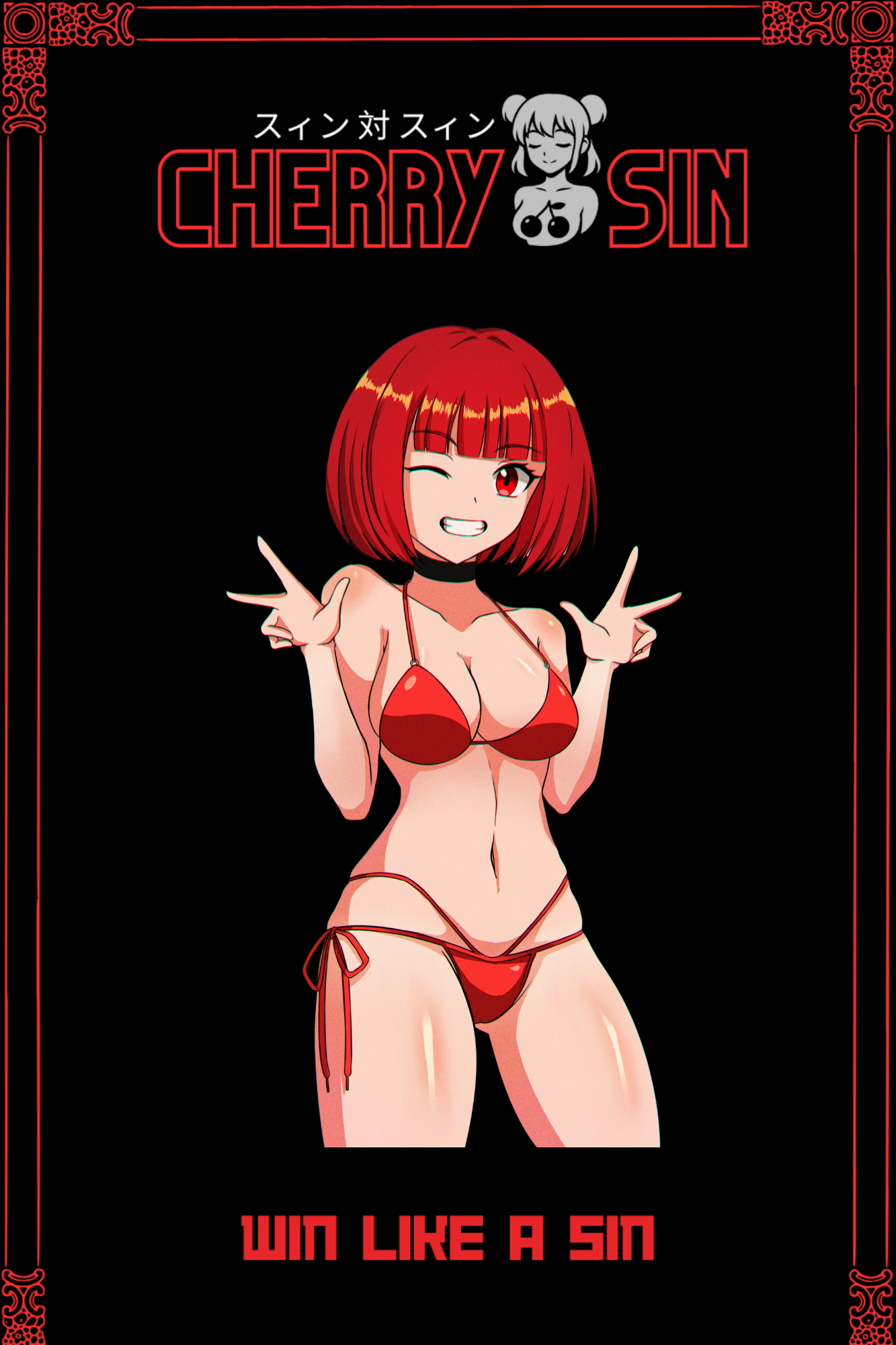 Cherry Sin Sticker 11