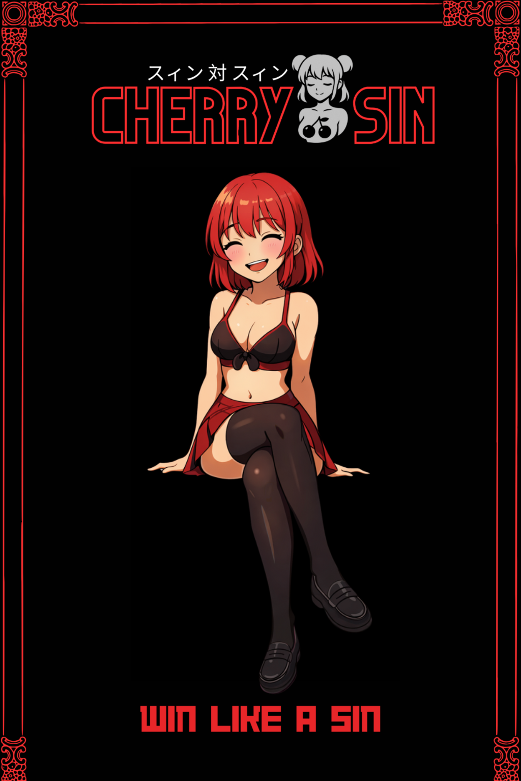 Cherry Sin Sticker - 03