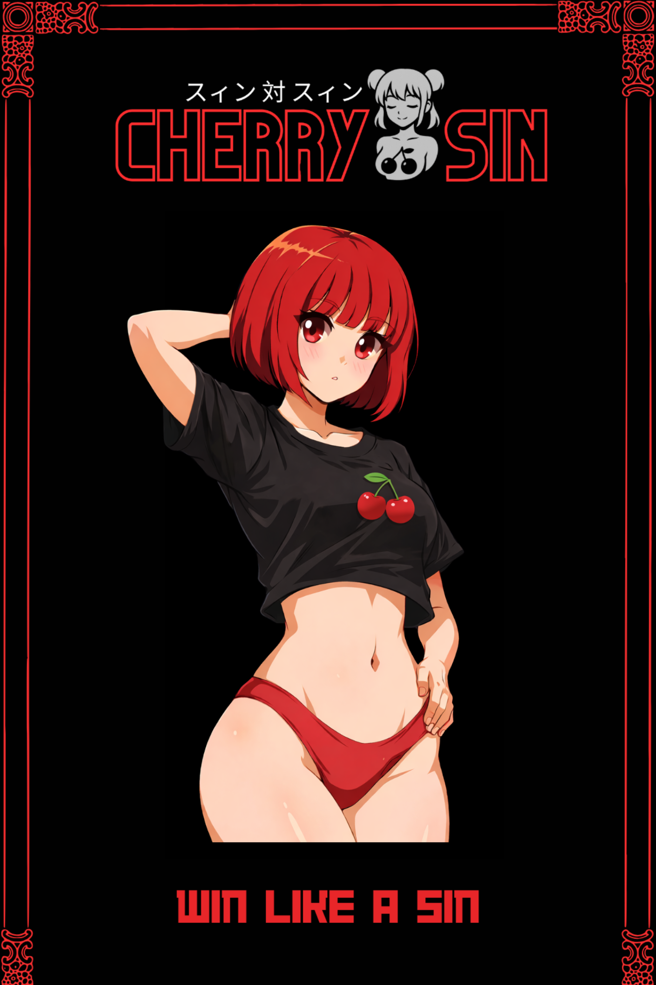 Cherry Sin Sticker - 05
