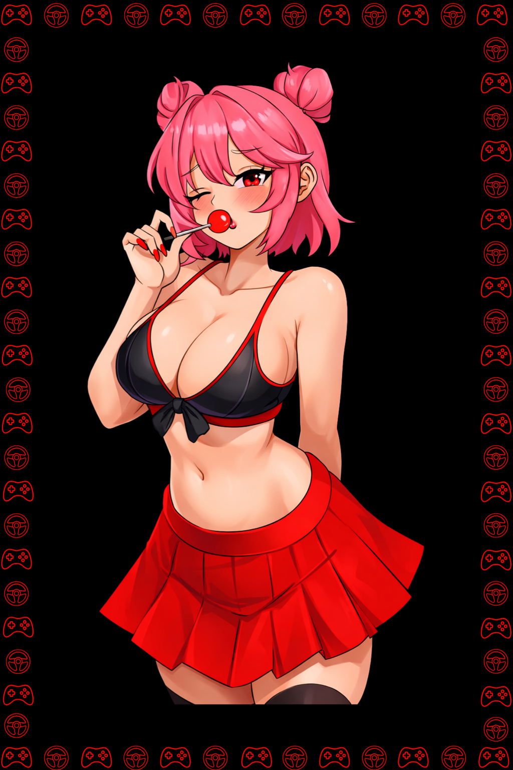 Cherry Sin Decal - 08