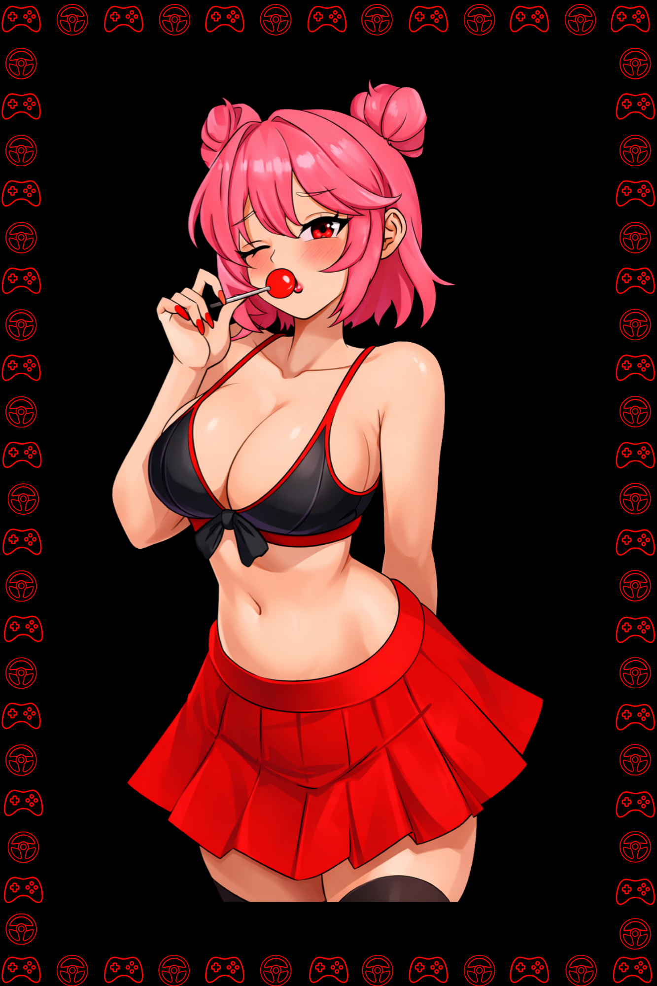 Cherry Sin Decal - 08