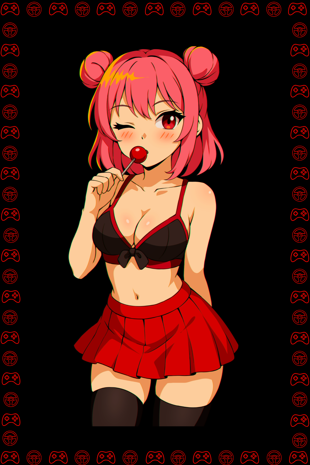 Cherry Sin Decal - 01